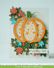 Load image into Gallery viewer, stitched pumpkin frame