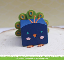 Load image into Gallery viewer, tiny gift box peacock and turkey add-on