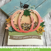 Load image into Gallery viewer, outside in stitched pumpkin

