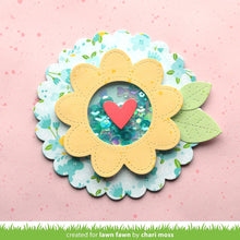 Load image into Gallery viewer, stitched flower frame
